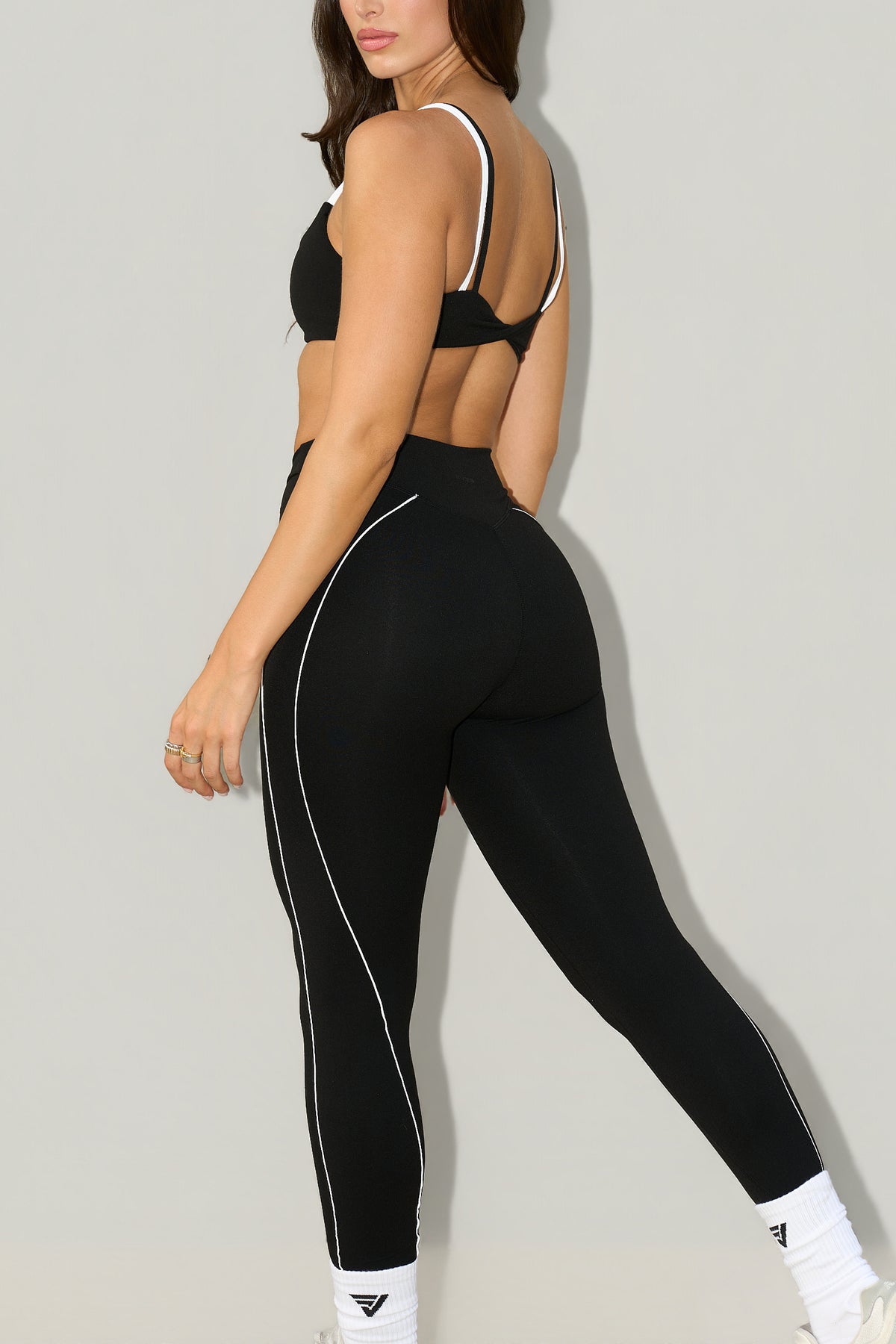 Defined Set – Black, Women's Two-Piece Activewear Set